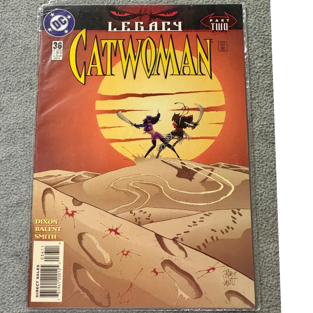 Catwoman 36 DC Comics 1996 Legacy Part Two Jim Balent Chuck Dixon Modern Age
